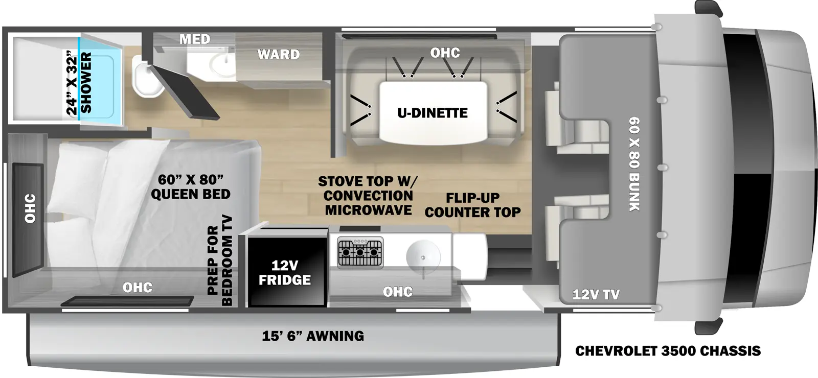 2024 2350LE Floorplan